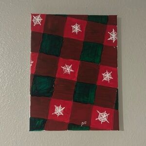 Christmas Painting 9x12 inches